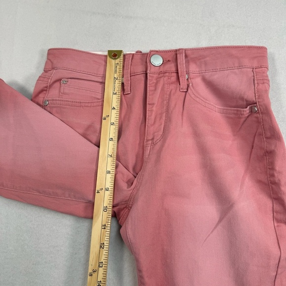 Seven 7 Ankle Skinny Pants Womens Size 6 Pink Mid Rise NWT - Picture 12 of 14